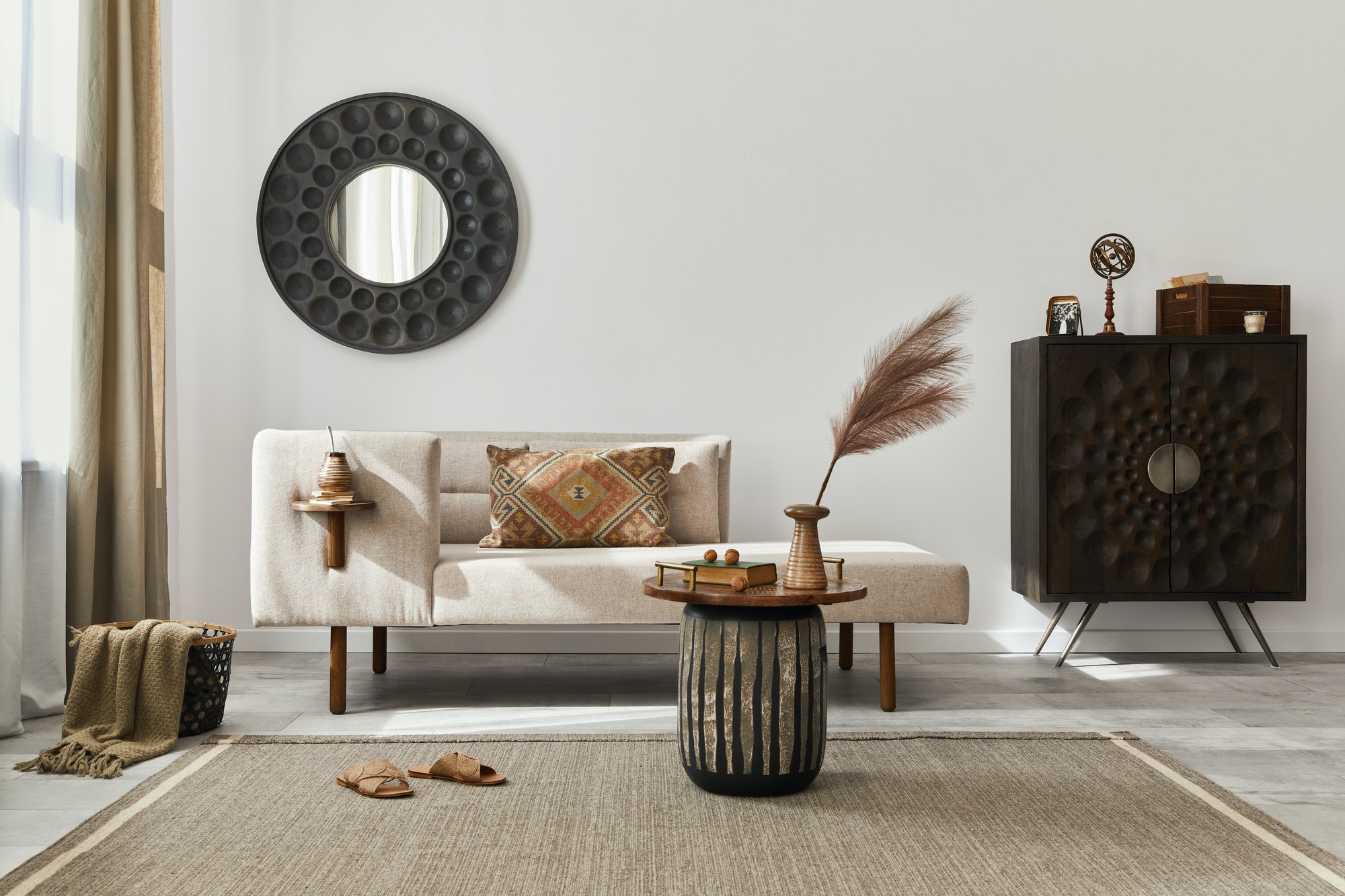 interior-design-of-ethnic-living-room